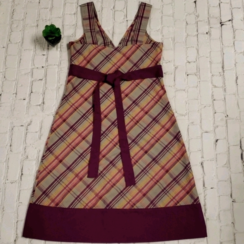 PATAGONIA PLAID SLEEVELESS SUN DRESS - Picture 3 of 7